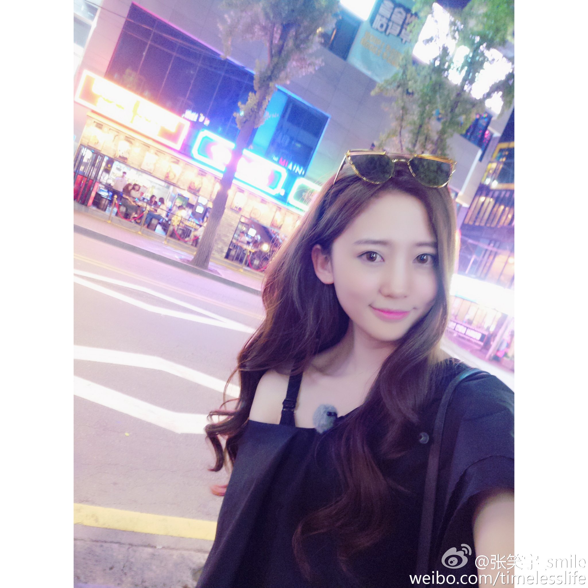 张笑宇 微博私照美美哒
