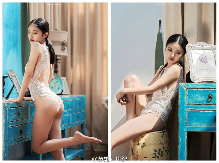 六大牙儿 宅的气质模特儿