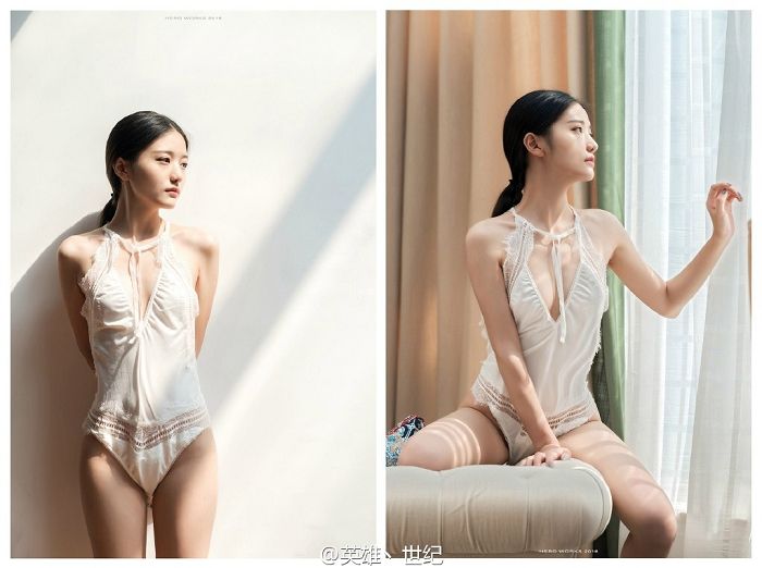 六大牙儿 宅的气质模特儿