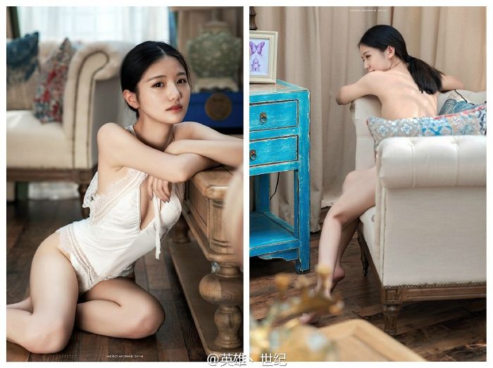 六大牙儿 宅的气质模特儿