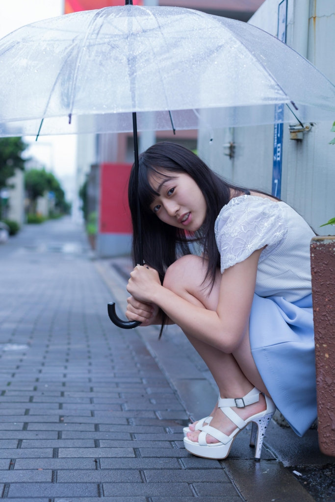 铃木茜音 超清纯户外写真图