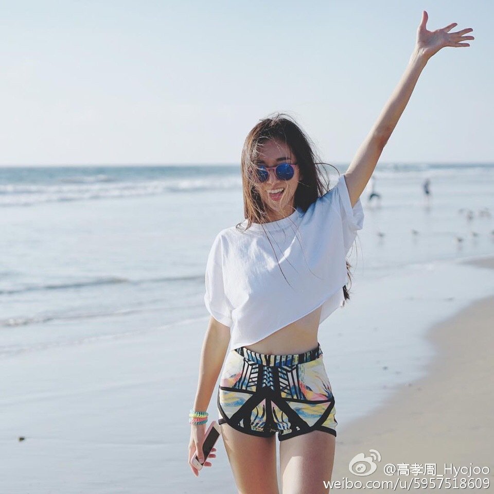 高孝周Ko Hyojoo 长板女神清新美照
