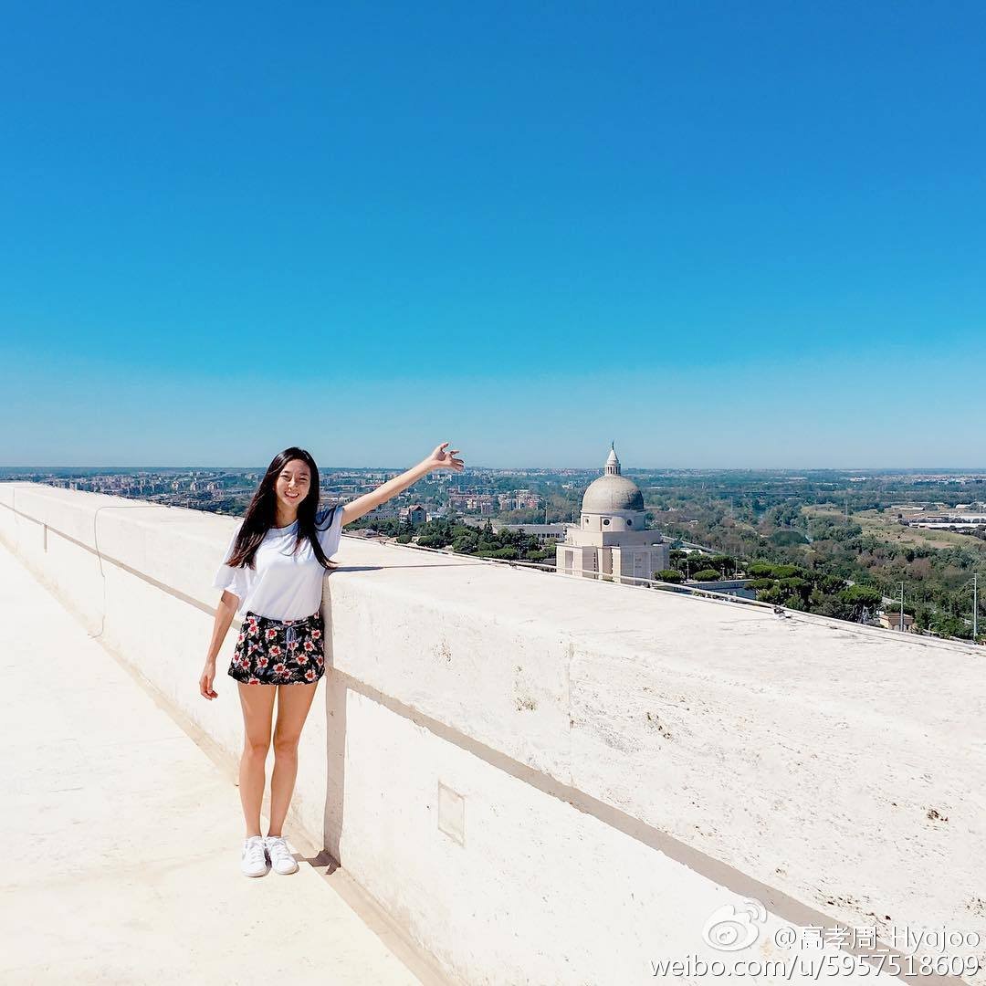 高孝周Ko Hyojoo 长板女神清新美照