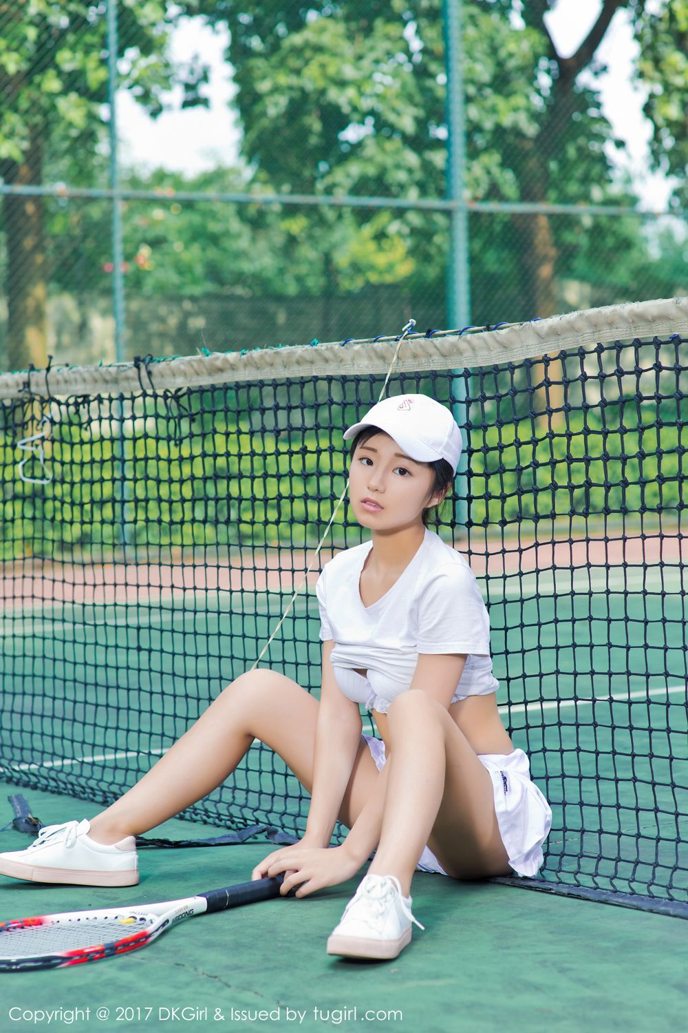 网球美少女仓井优香 户外运动香汗淋漓