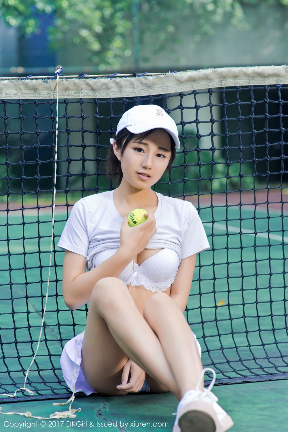 网球美少女仓井优香 户外运动香汗淋漓