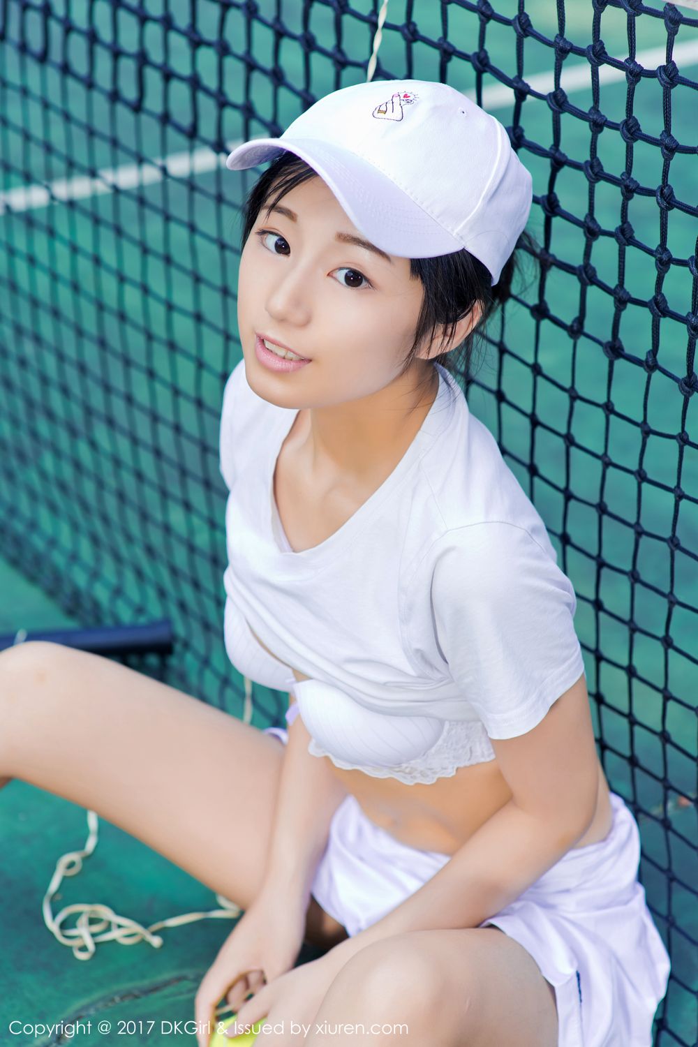 网球美少女仓井优香 户外运动香汗淋漓