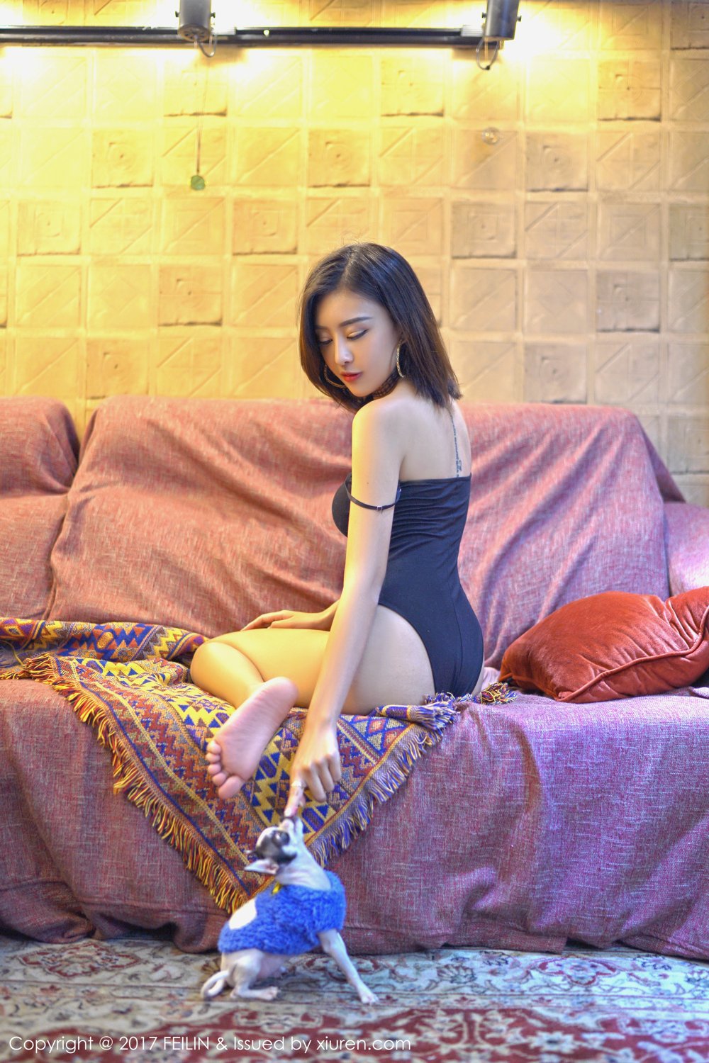赵艺璇Yvette 出色的马甲线身材