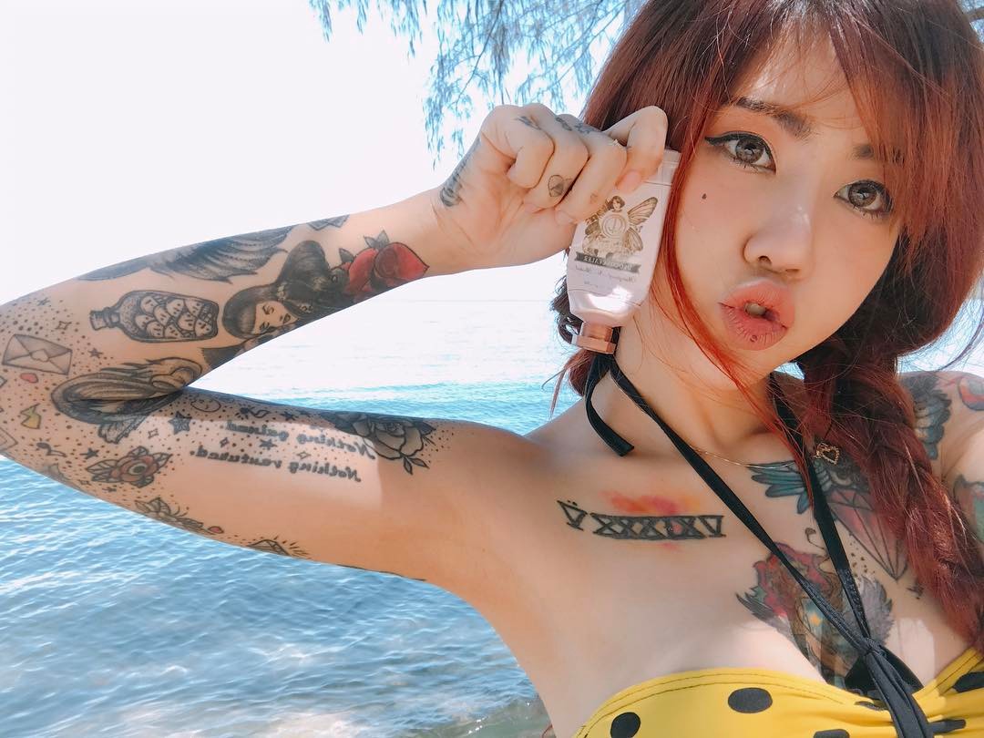 Punyaphat Pongsub- 泰国刺青正妹非主流美图