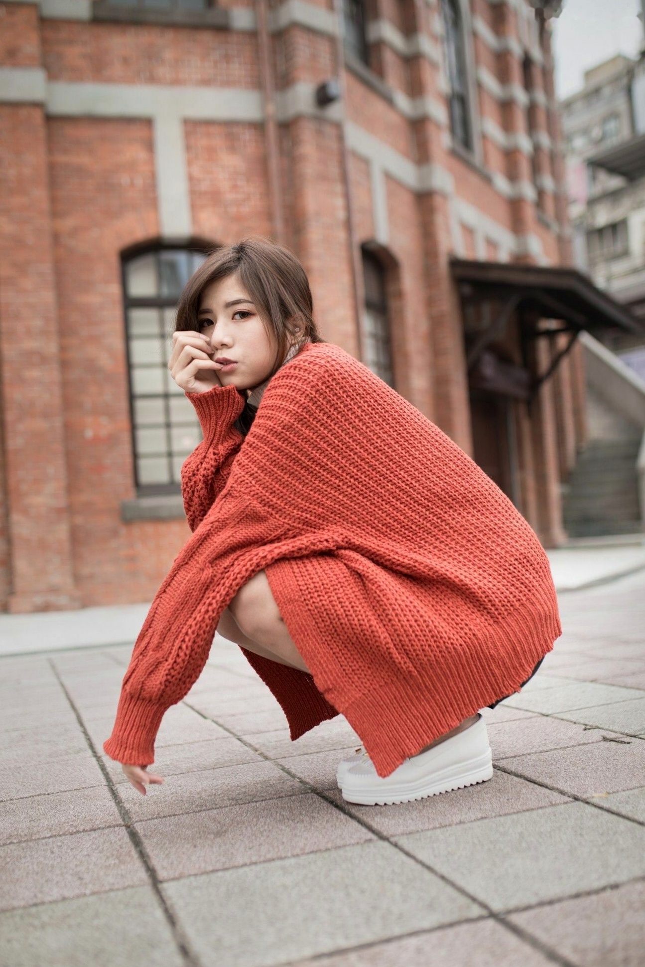 方唯真《西门町街拍》百变风格写真,台北都市时尚潮流,元气女神穿搭示范,高清街头实拍图集