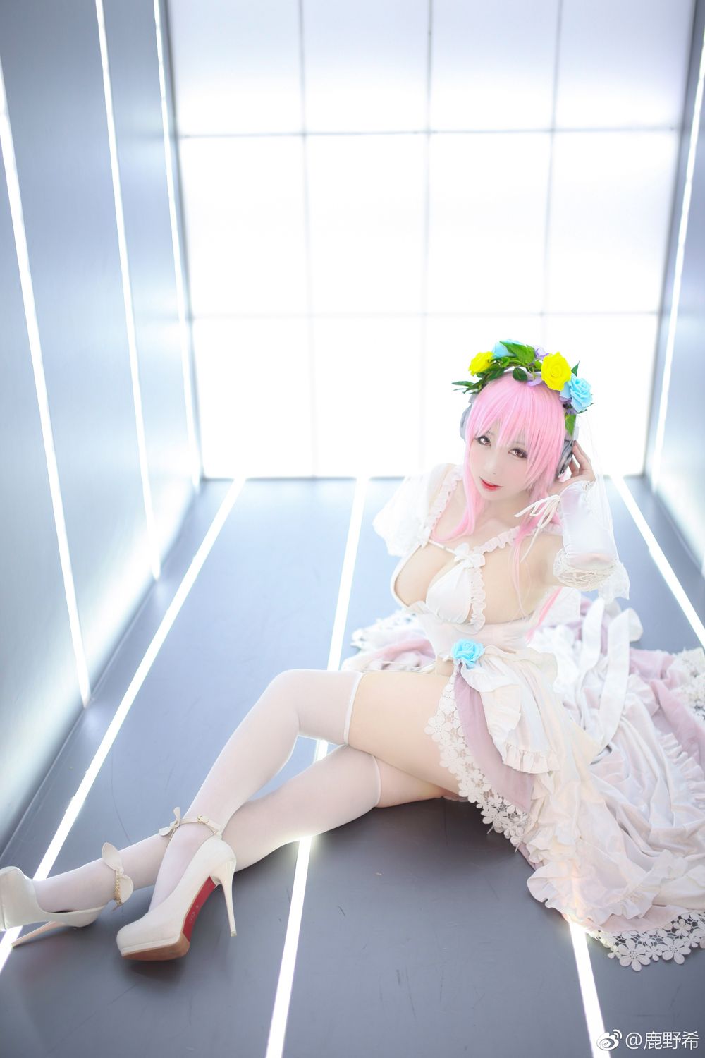 萝莉美女鹿野希 人气Coser私房照