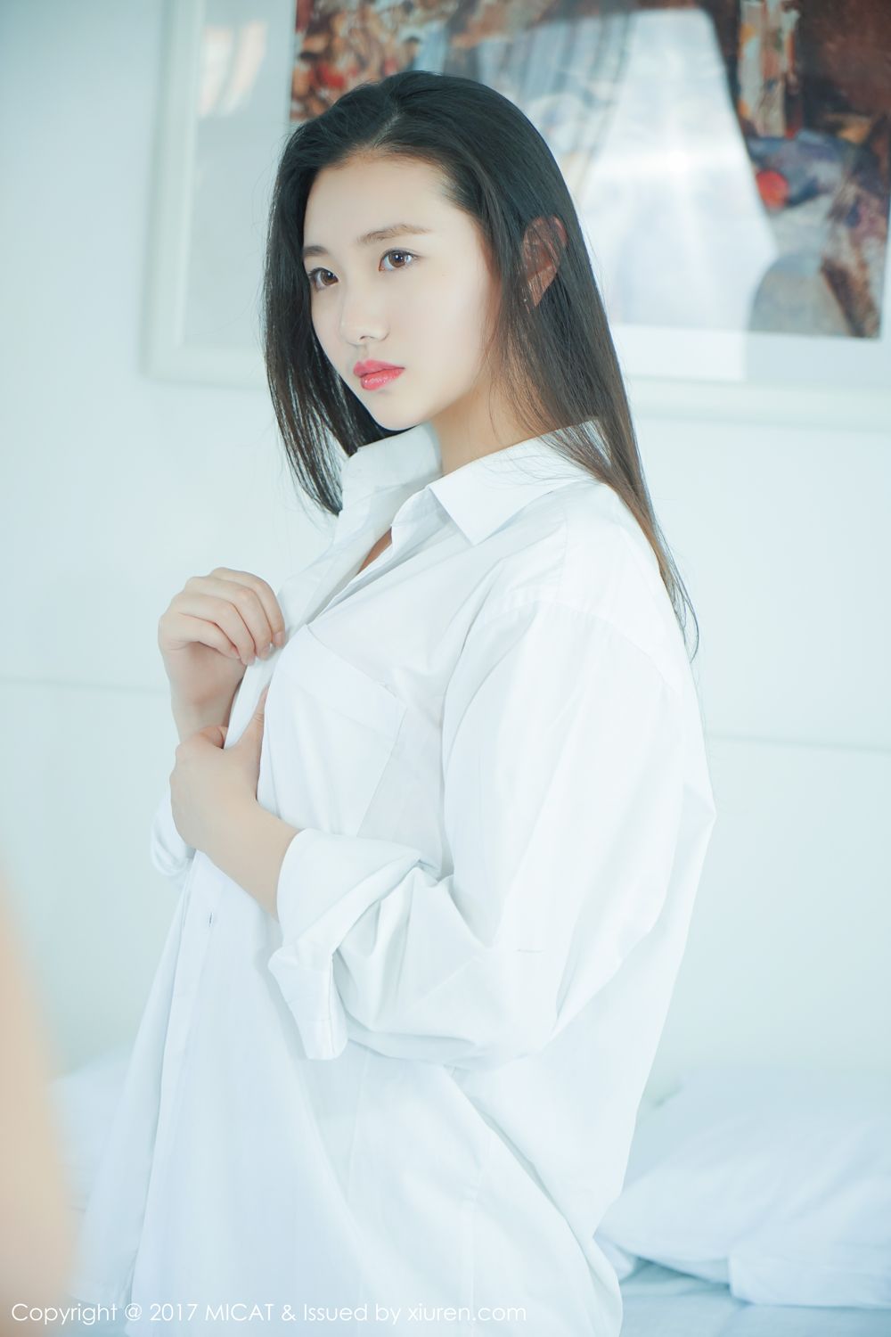 文艺少女画画sugar 微微一笑沁入心窝