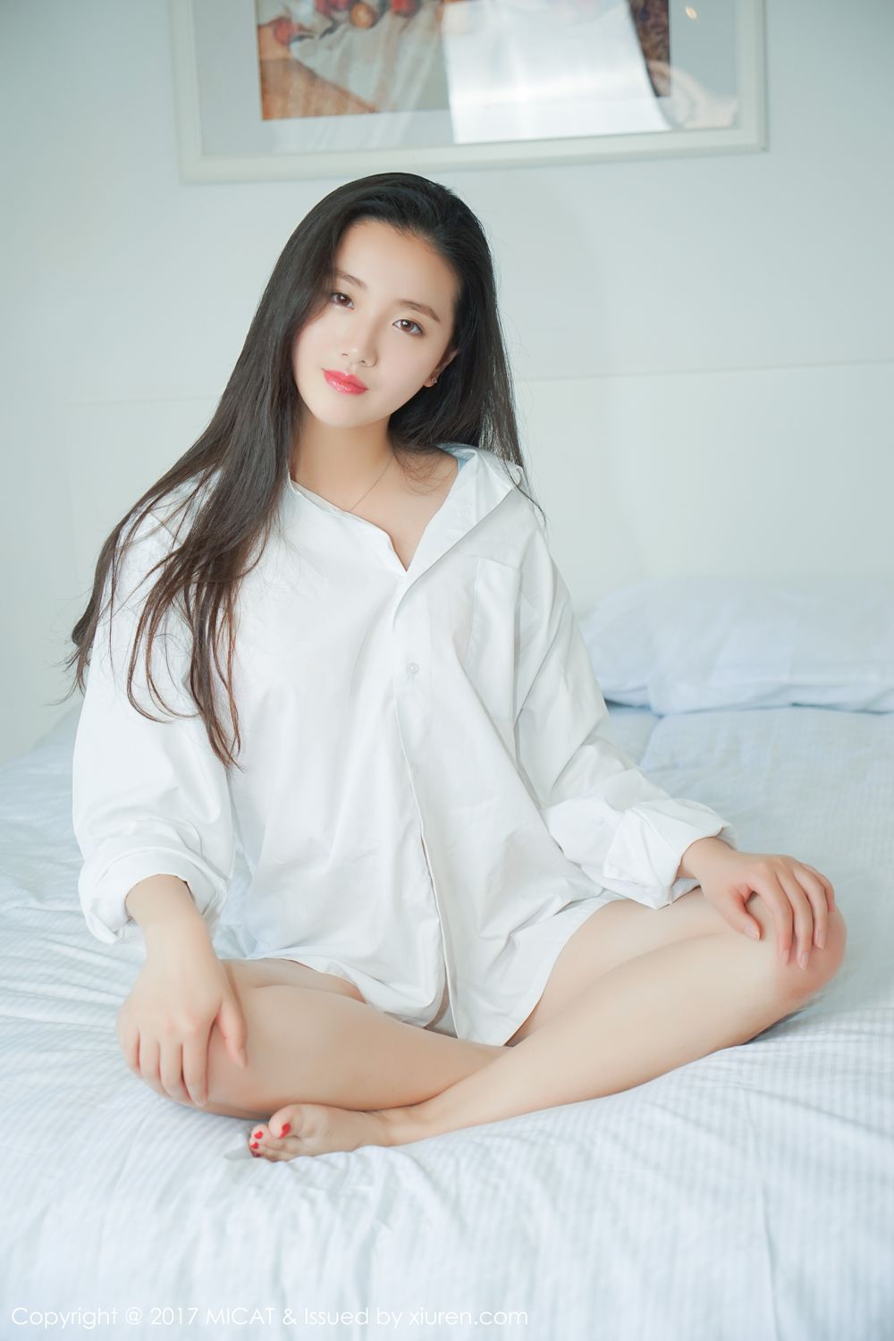 文艺少女画画sugar 微微一笑沁入心窝