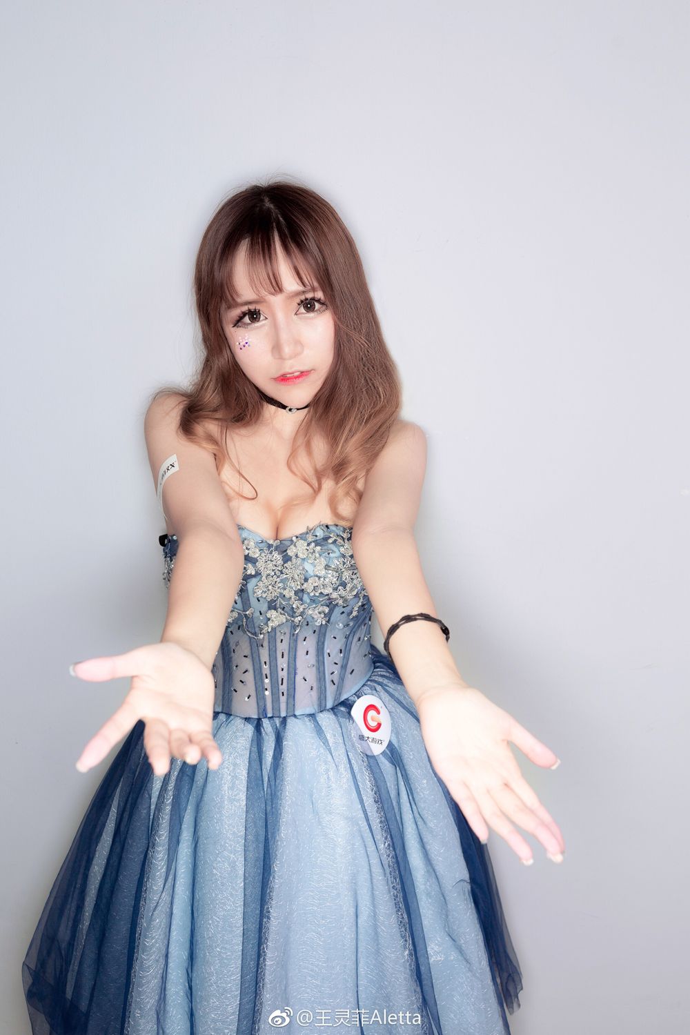 王灵菲Aletta- 2017ChinaJoy唯一露胸showgirl