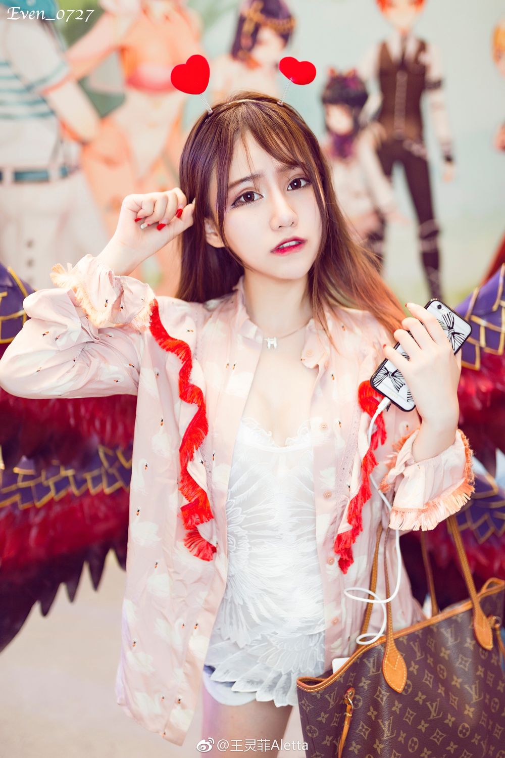 王灵菲Aletta- 2017ChinaJoy唯一露胸showgirl