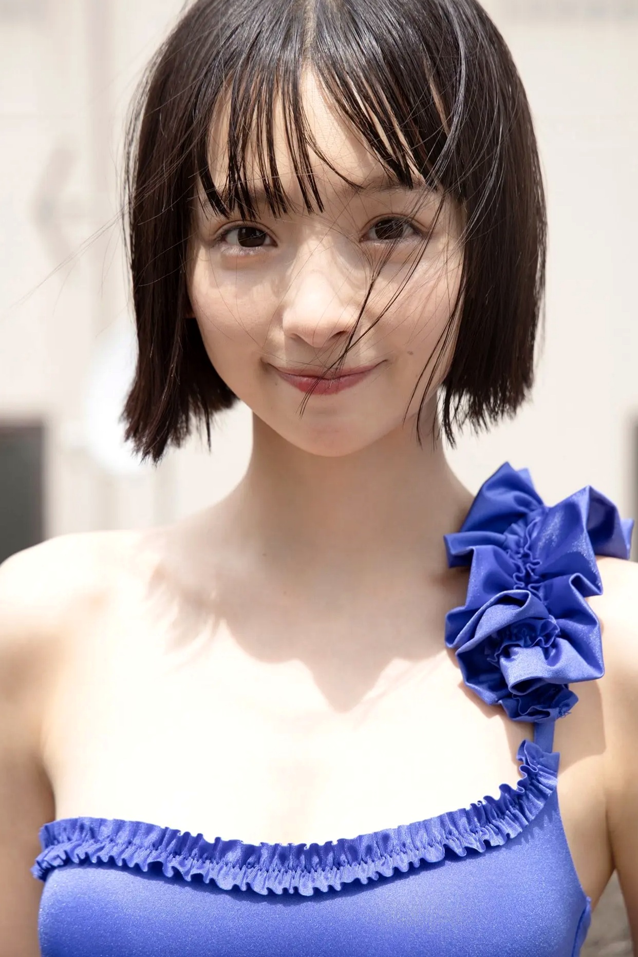 华村あすか《New Mode 後編》性感棕色泳装写真 气质尤物白嫩美胸