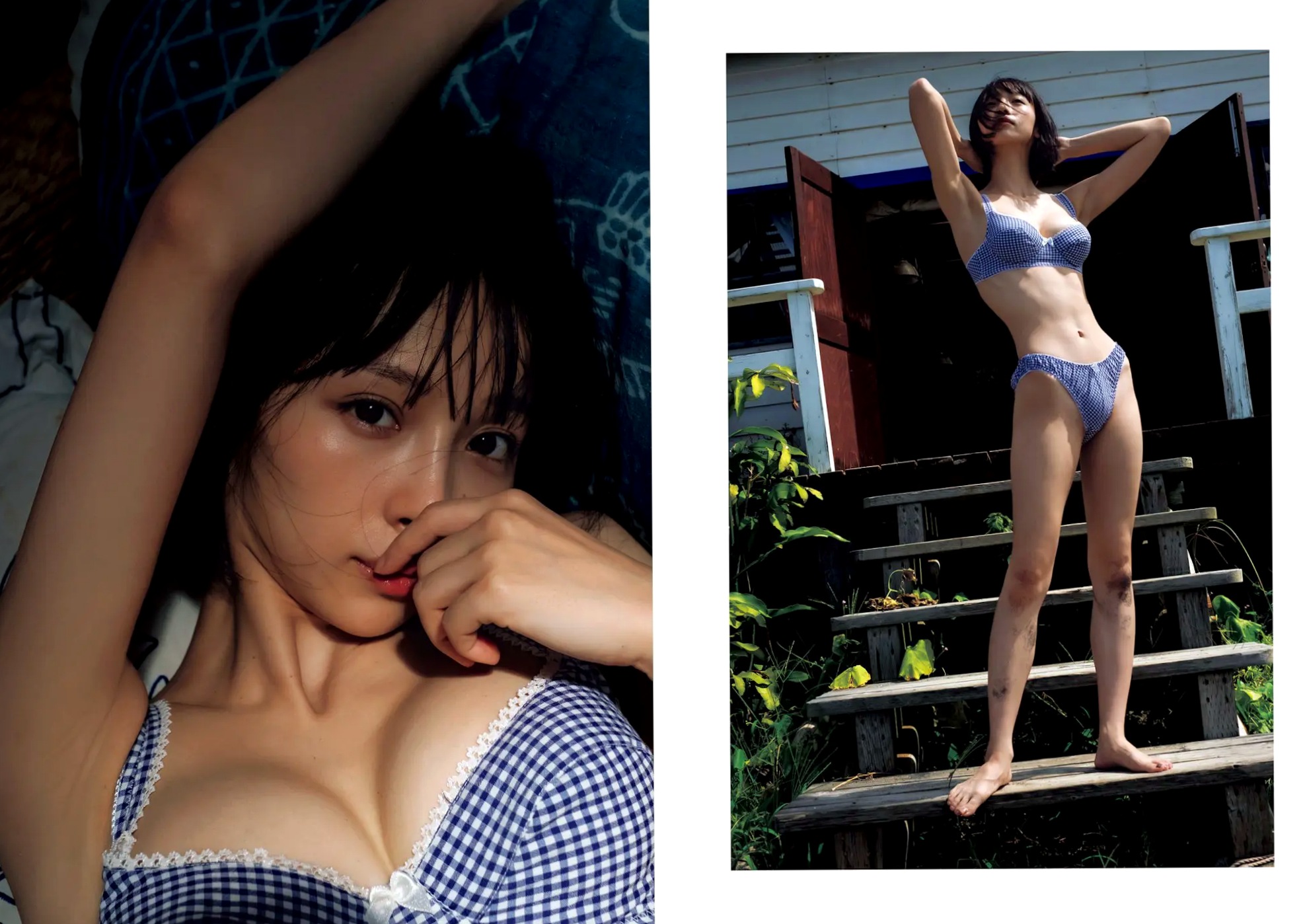 華村あすか - 真価論 户外自然野性比基尼与私房性感美腿写真