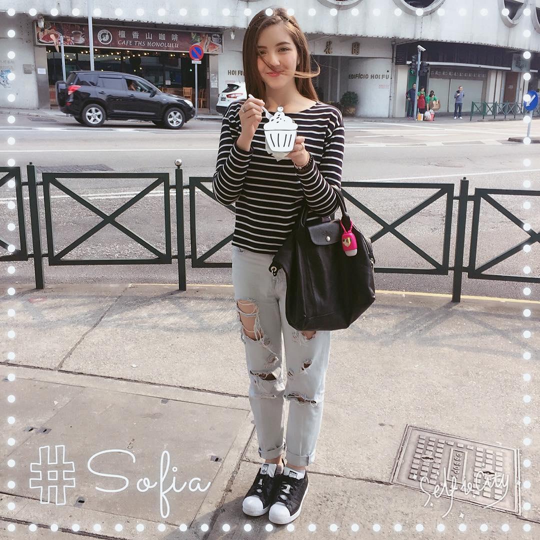 2017年澳门小姐麦嘉欣IG素颜美照