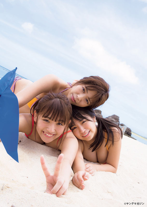 大原優乃, 浅川梨奈, 和智みなみ - Young Magazine / 2018.08.20~08.27