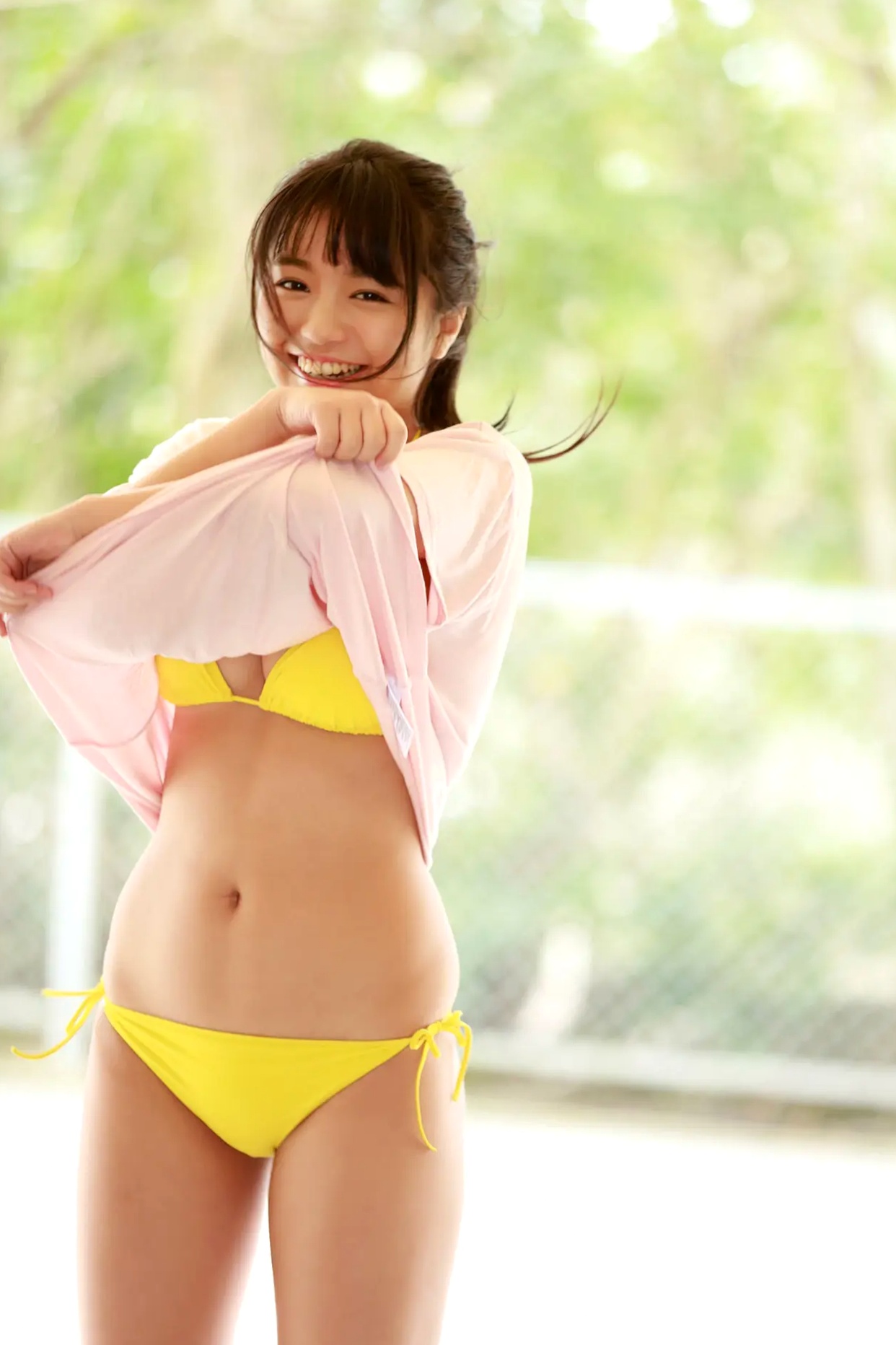 大原優乃《二泊三日の夢温泉》日系清新比基尼温泉旅行写真 治愈美少女
