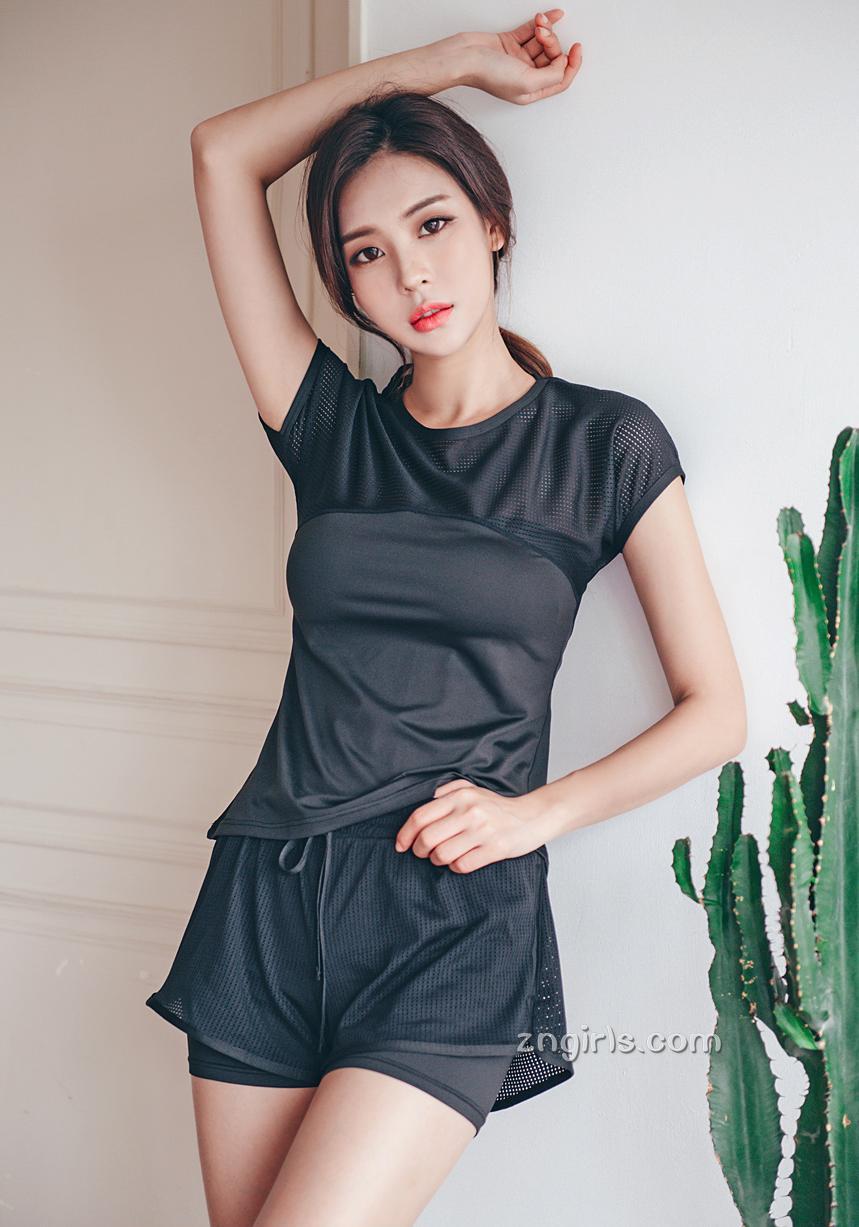 韩国模特朴多贤 Lologirl运动服饰系列二
