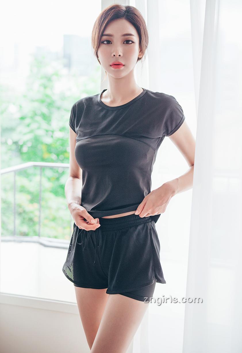 韩国模特朴多贤 Lologirl运动服饰系列二