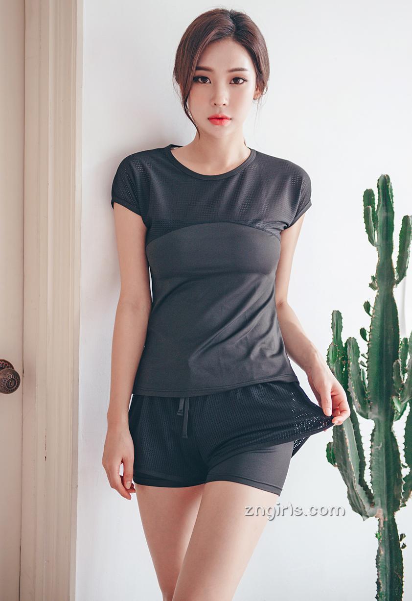 韩国模特朴多贤 Lologirl运动服饰系列二