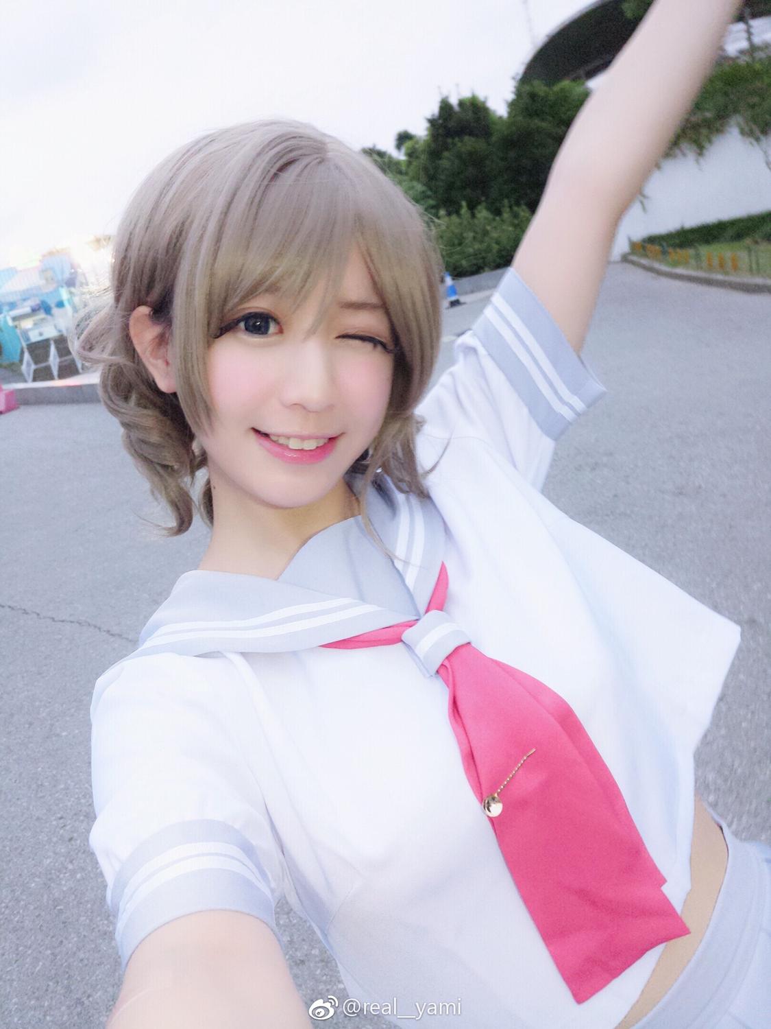 动漫博主real__yami 可爱俏皮的Cos美图