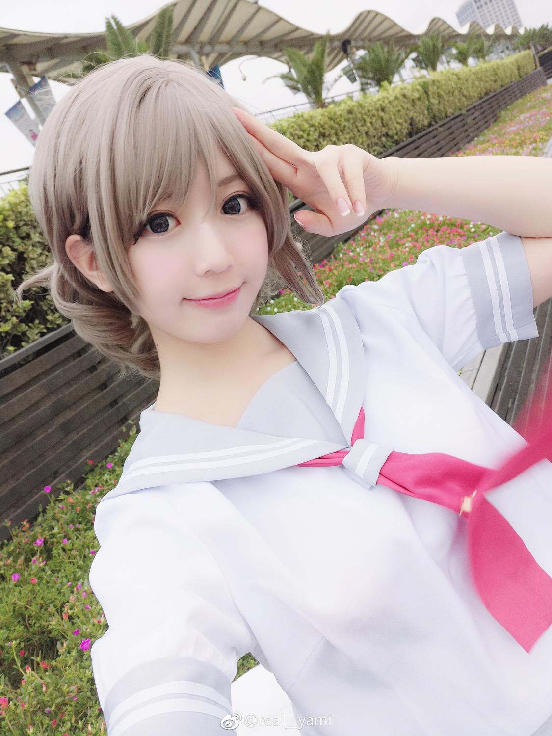 动漫博主real__yami 可爱俏皮的Cos美图