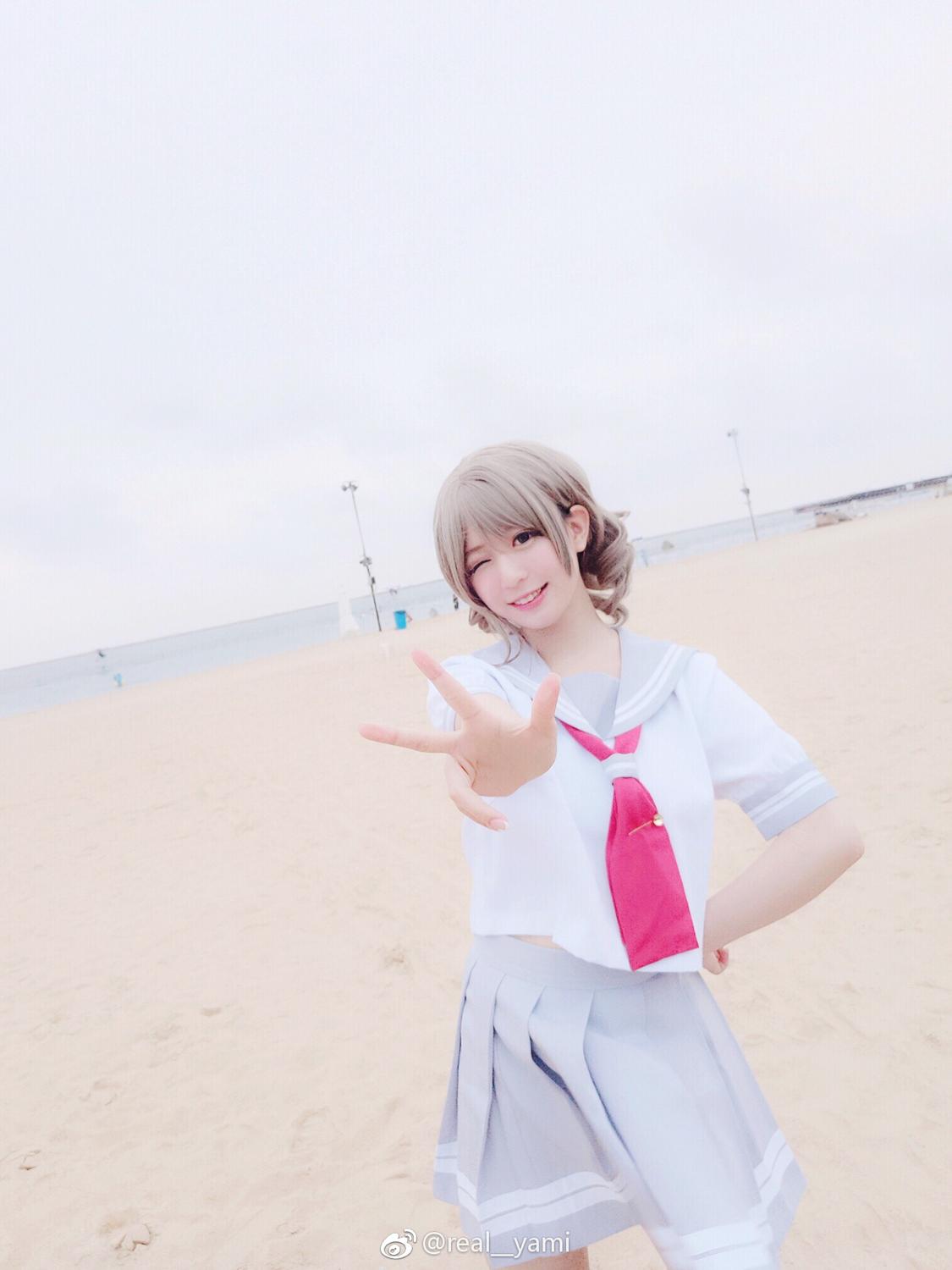 动漫博主real__yami 可爱俏皮的Cos美图