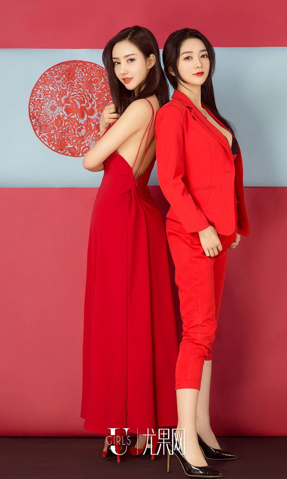 姐妹花安柔与小琪 春节让您一饱眼福