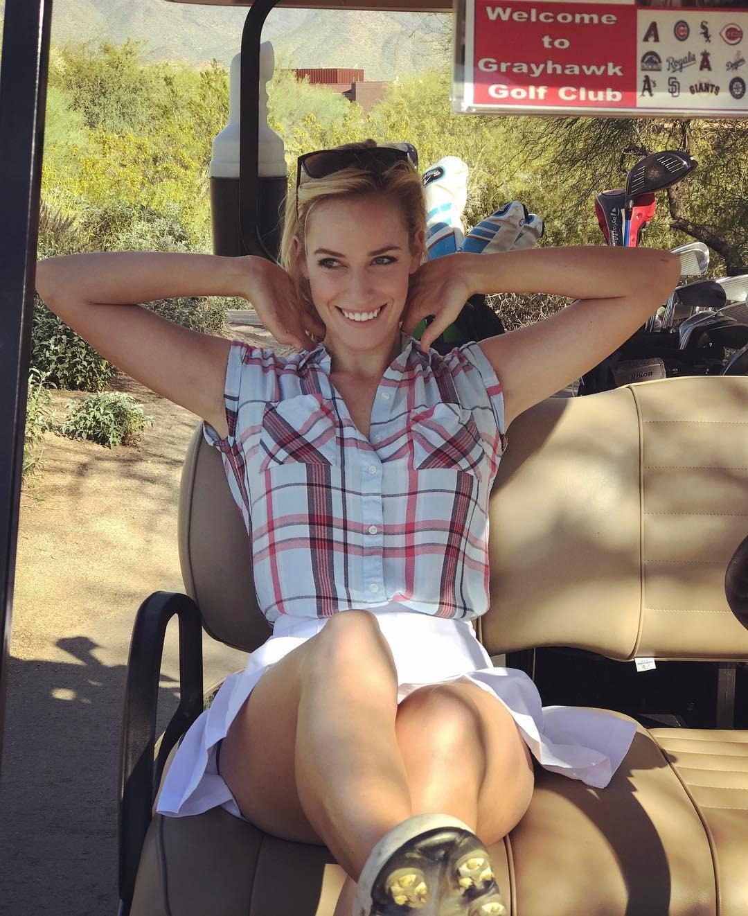 Paige Spiranac- 最性感的高尔夫球员