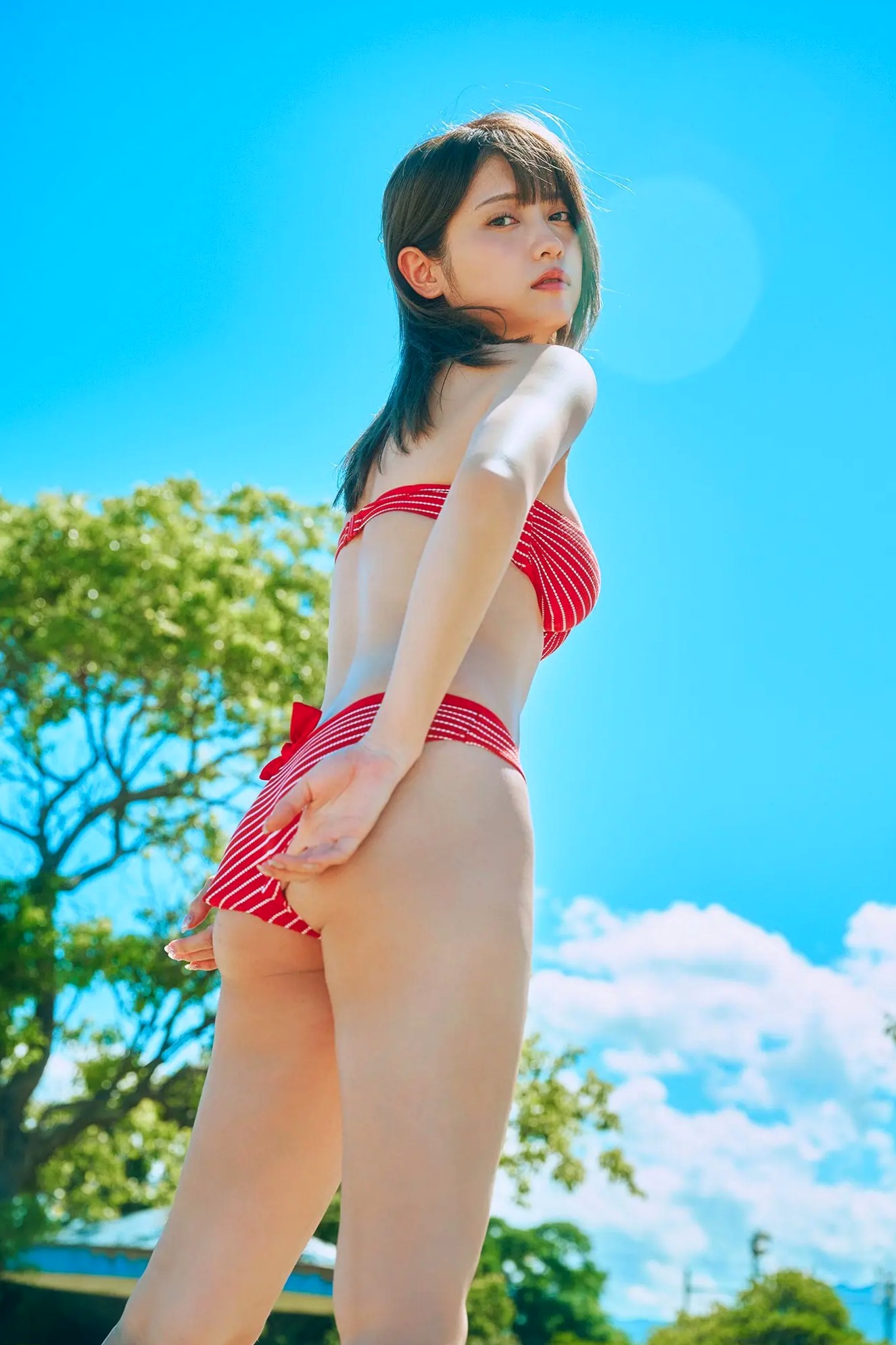 桃月なしこ - 最後の夏休み:日系女神沙滩比基尼性感写真