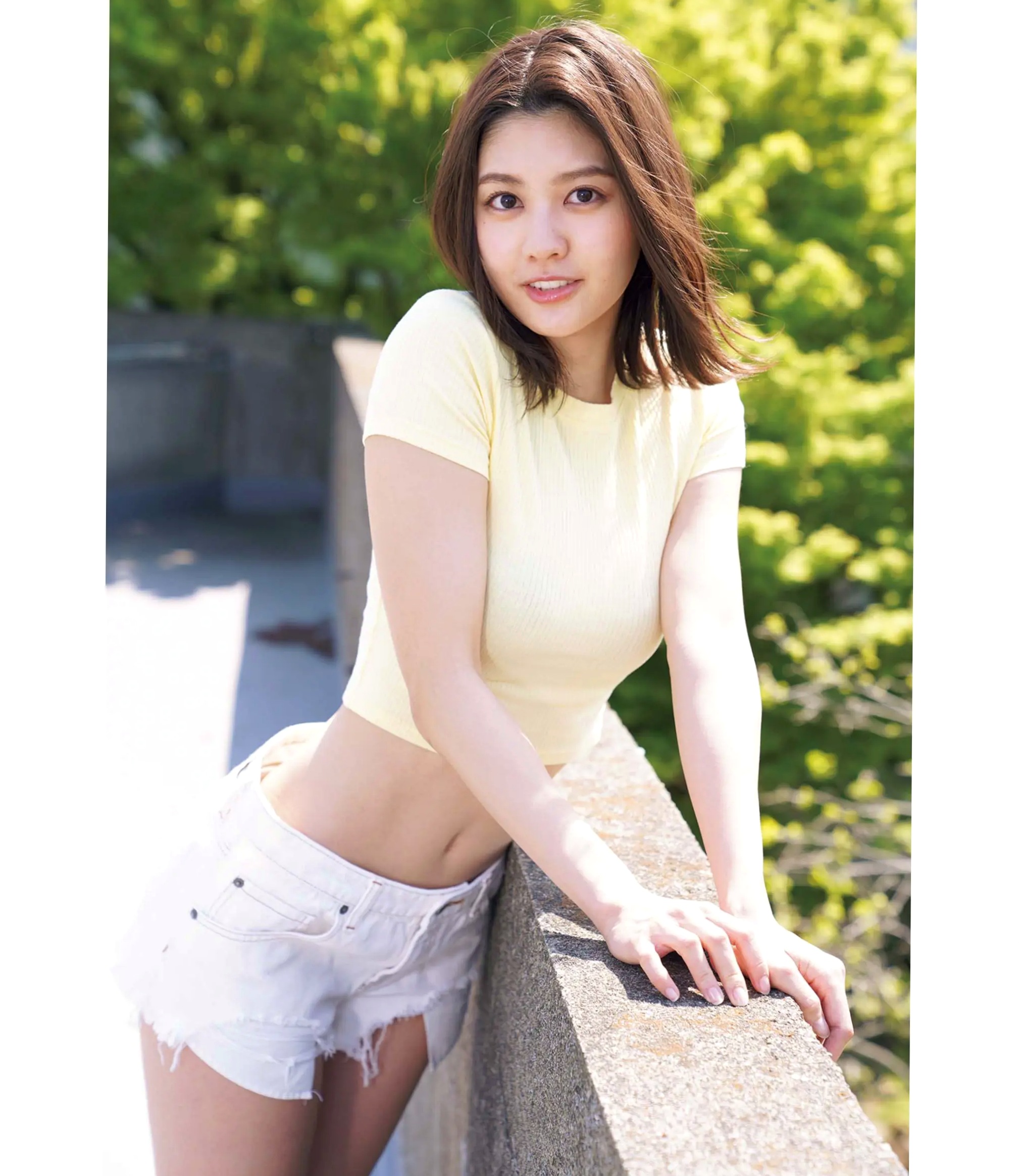 《林ゆめ - Le Reve》日本女神清新纯白泳装性感美胸写真