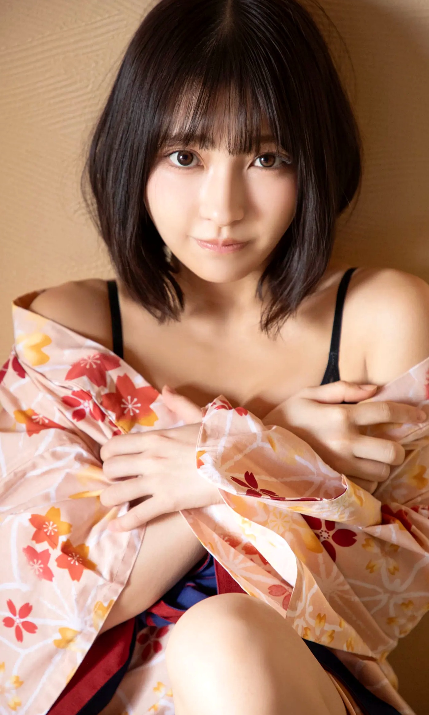 十味 - キミと春らんまん:日本童颜女神夜樱和服与性感私房内衣写真