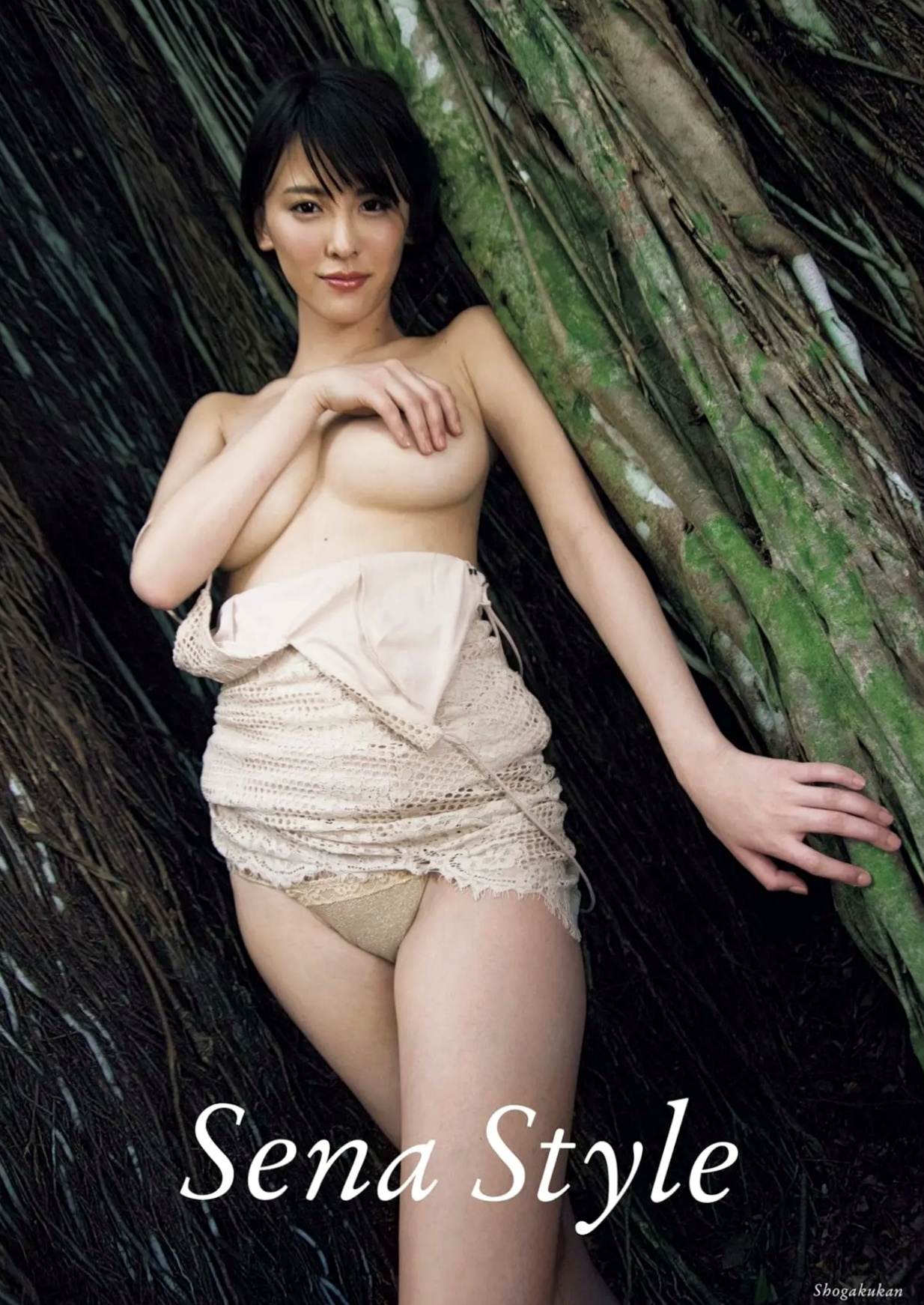 奈月セナ - Sena Style,短发气质女神户外写真,性感比基尼与都市冷艳风格,极致身材诱惑,尽显野性美感