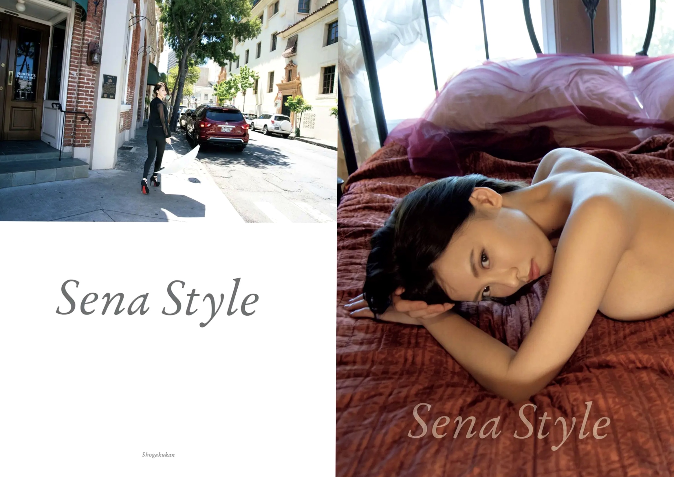 奈月セナ - Sena Style,短发气质女神户外写真,性感比基尼与都市冷艳风格,极致身材诱惑,尽显野性美感