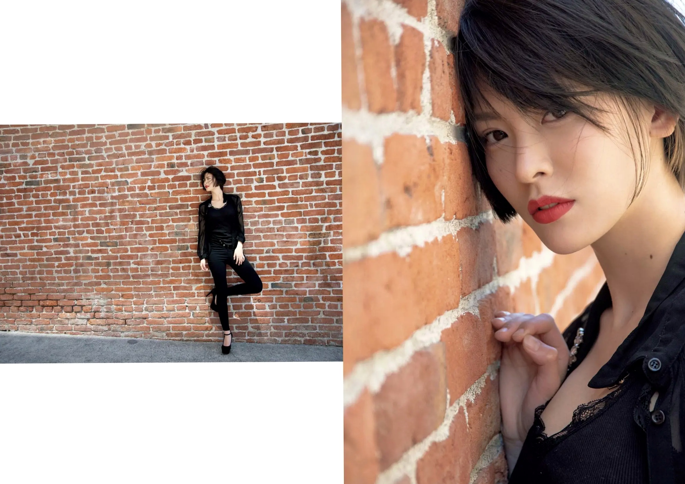 奈月セナ - Sena Style,短发气质女神户外写真,性感比基尼与都市冷艳风格,极致身材诱惑,尽显野性美感