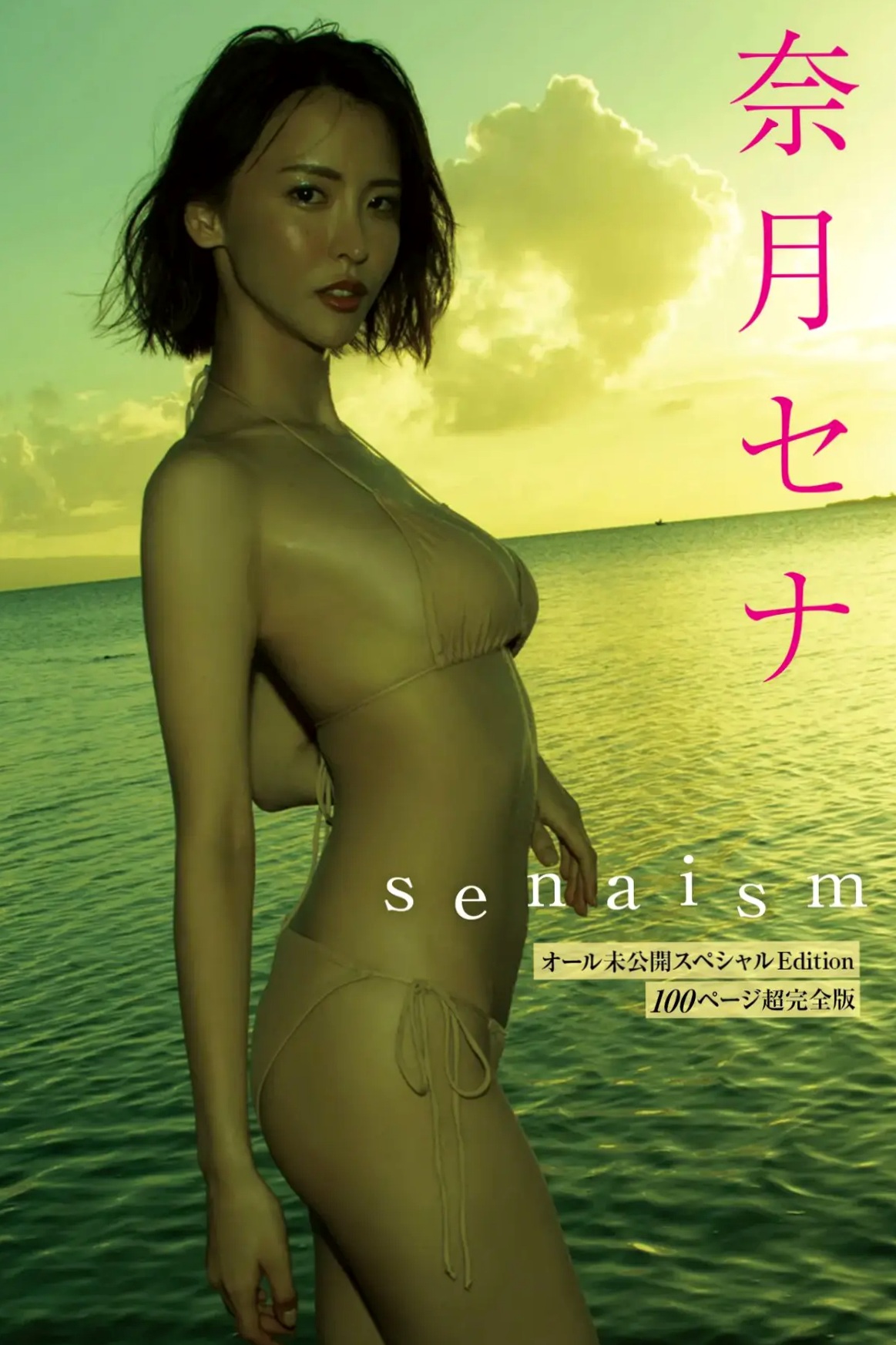 奈月セナ - senaism 夏日海边湿身诱惑写真,大尺度泳装绝美大片