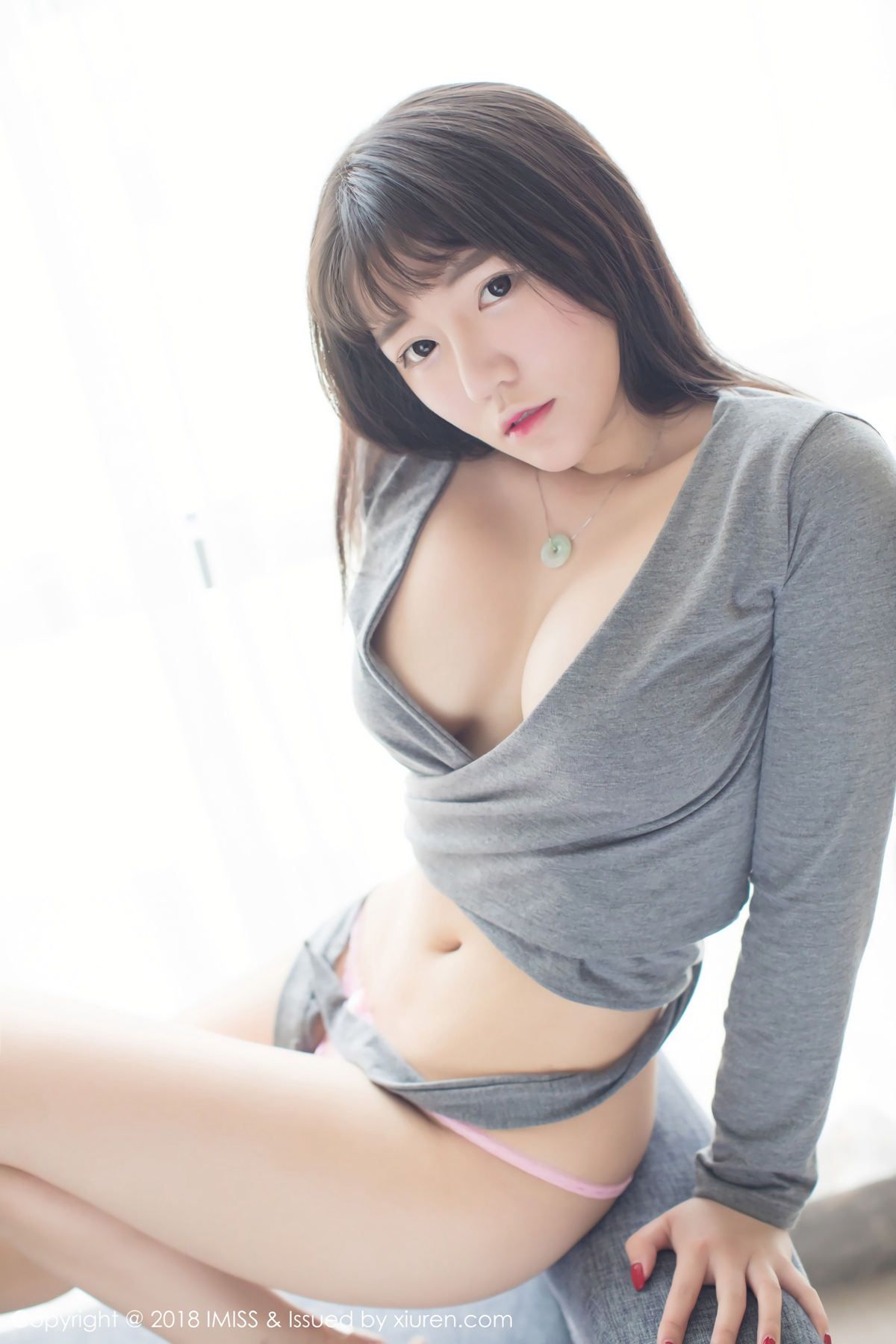 新人模特美蒂Melody 蕾丝内衣呼之欲出