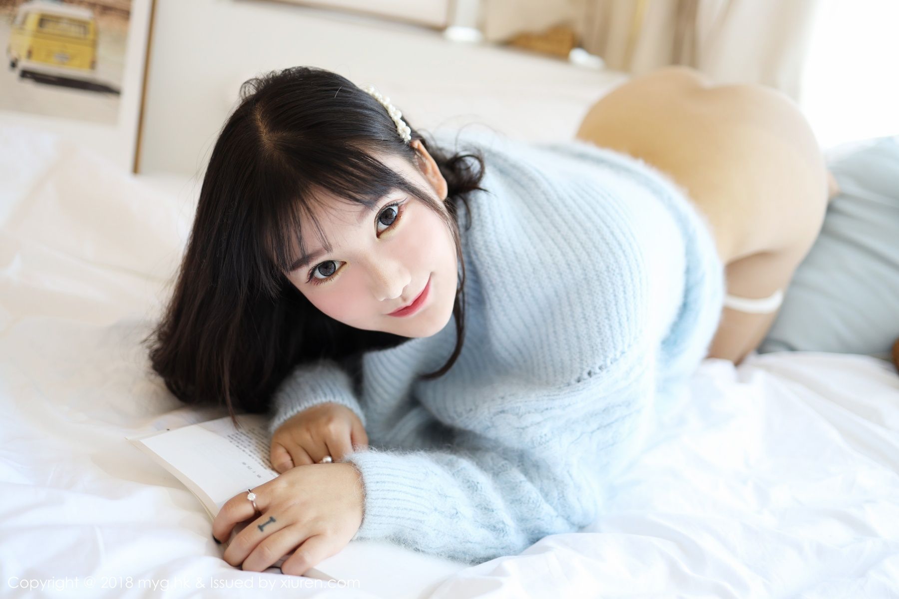新晋美模小尤奈 居家小女友视角