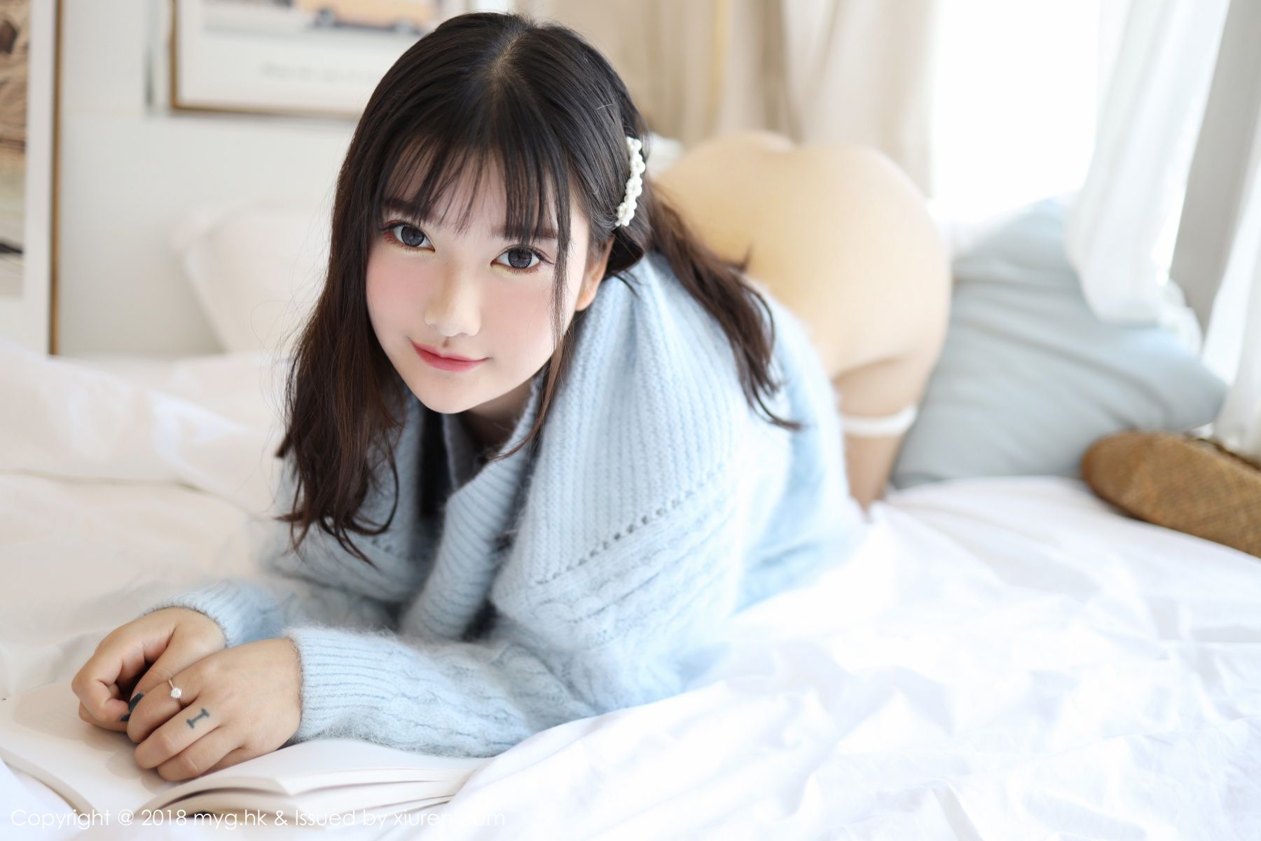 新晋美模小尤奈 居家小女友视角