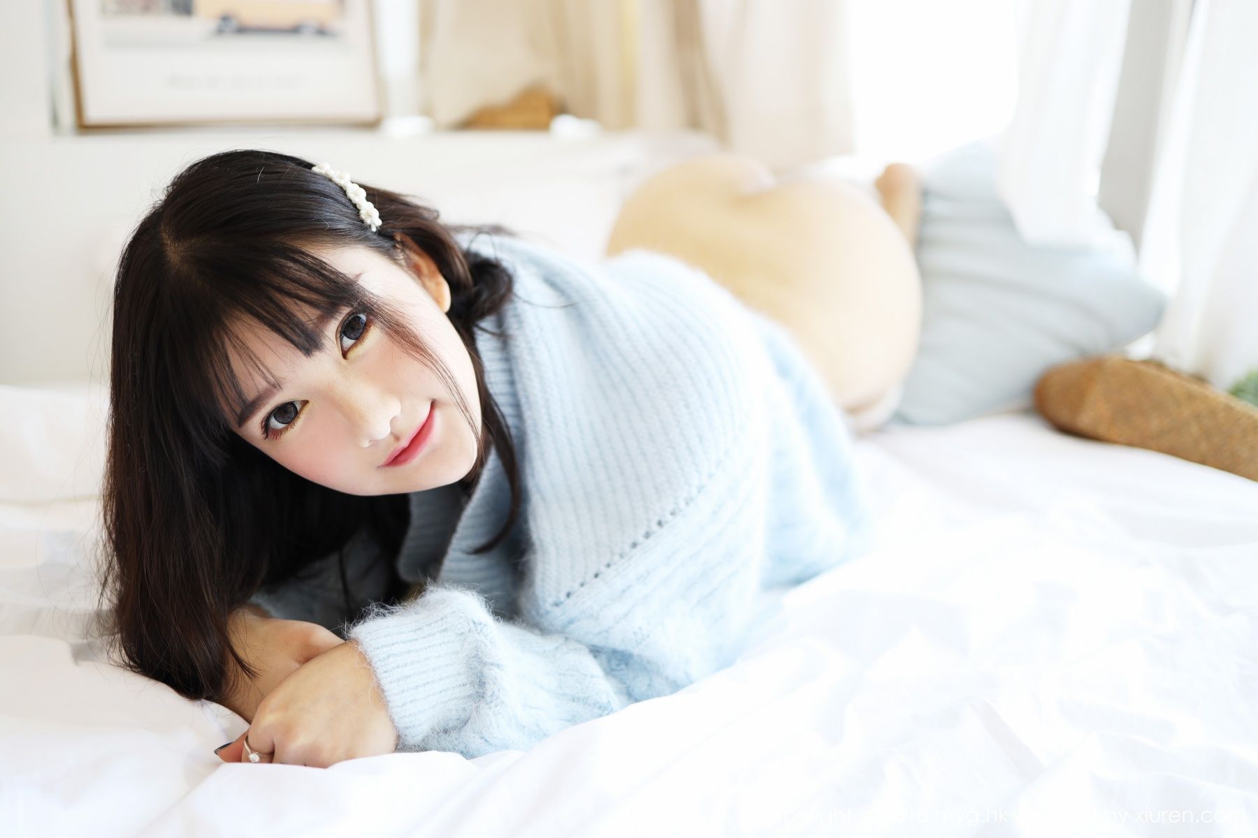 新晋美模小尤奈 居家小女友视角