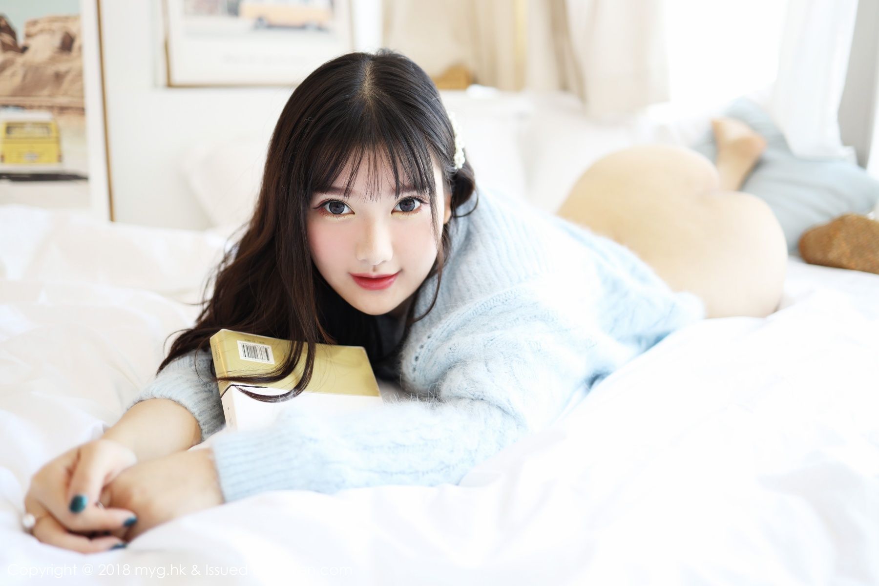 新晋美模小尤奈 居家小女友视角