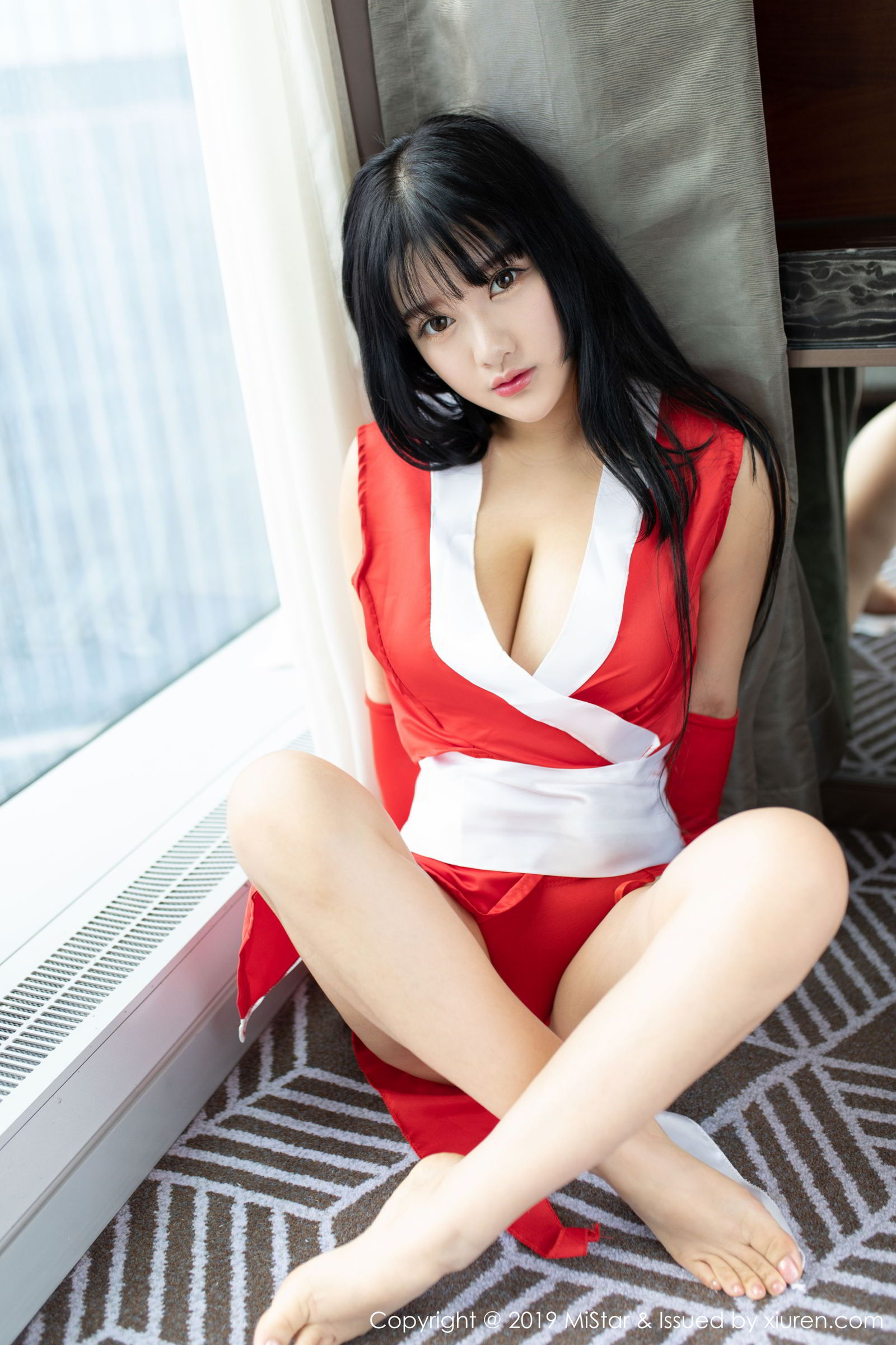 童颜巨乳小尤奈 COS不知火舞