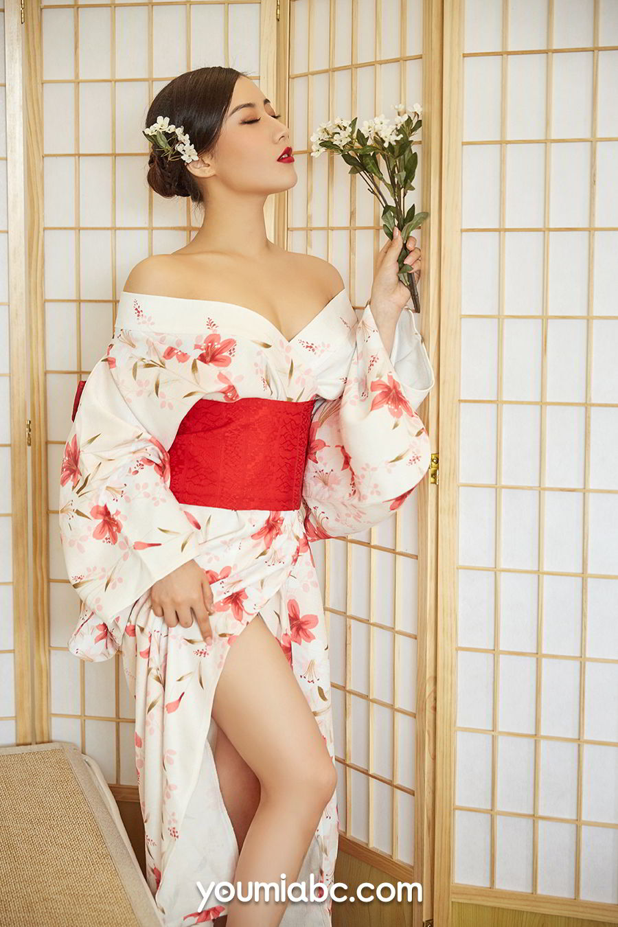 尤蜜Youmi 和风小娇娘 小仙