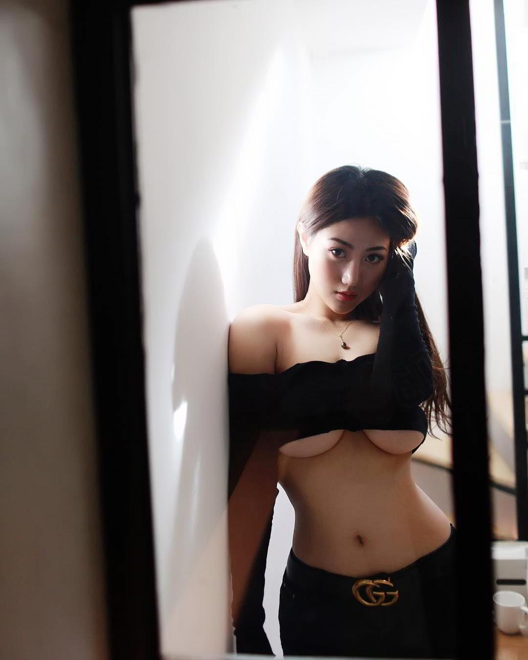 正妹Cassy Luu火辣健身照「胸型超凸出」