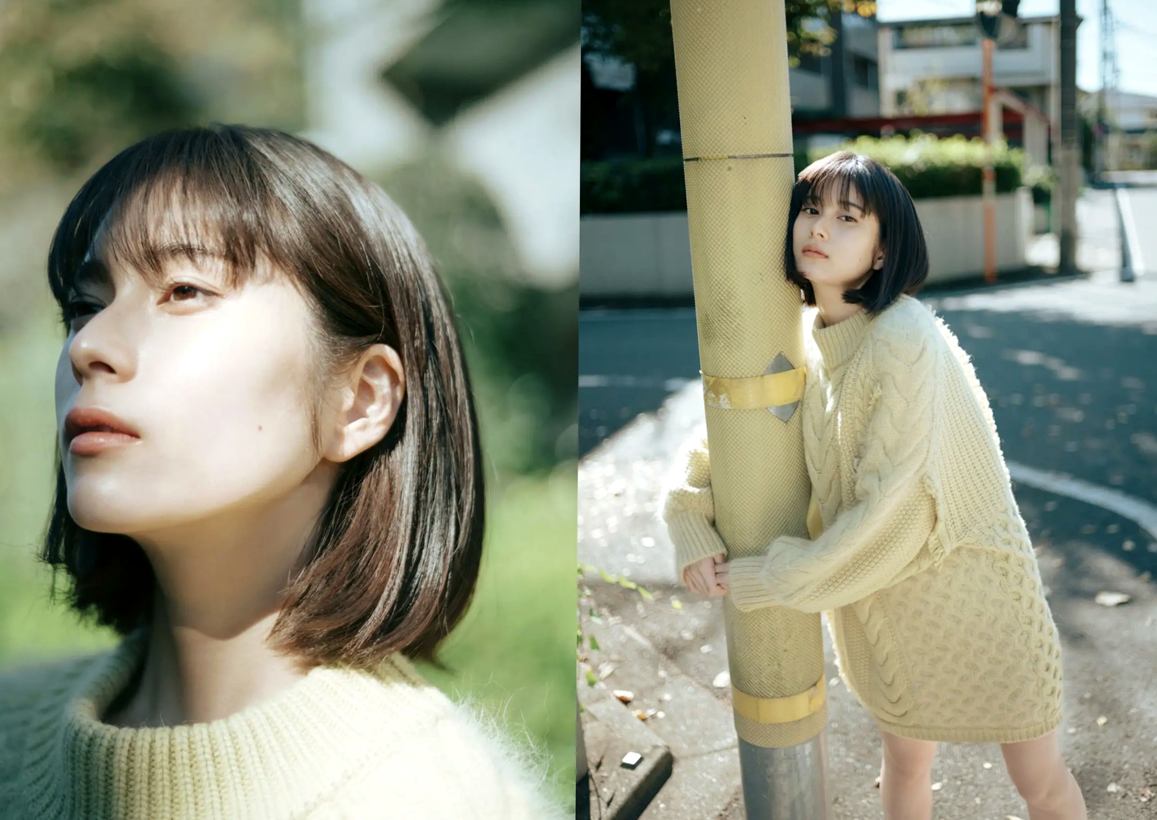 大久保桜子 - BE SHINE:纯欲风格居家内衣写真,尽显精致五官与清纯性感魅力