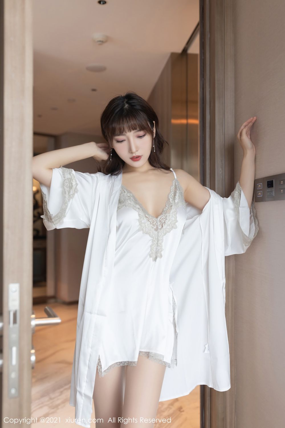 你的女神陆萱萱 居家睡衣主题