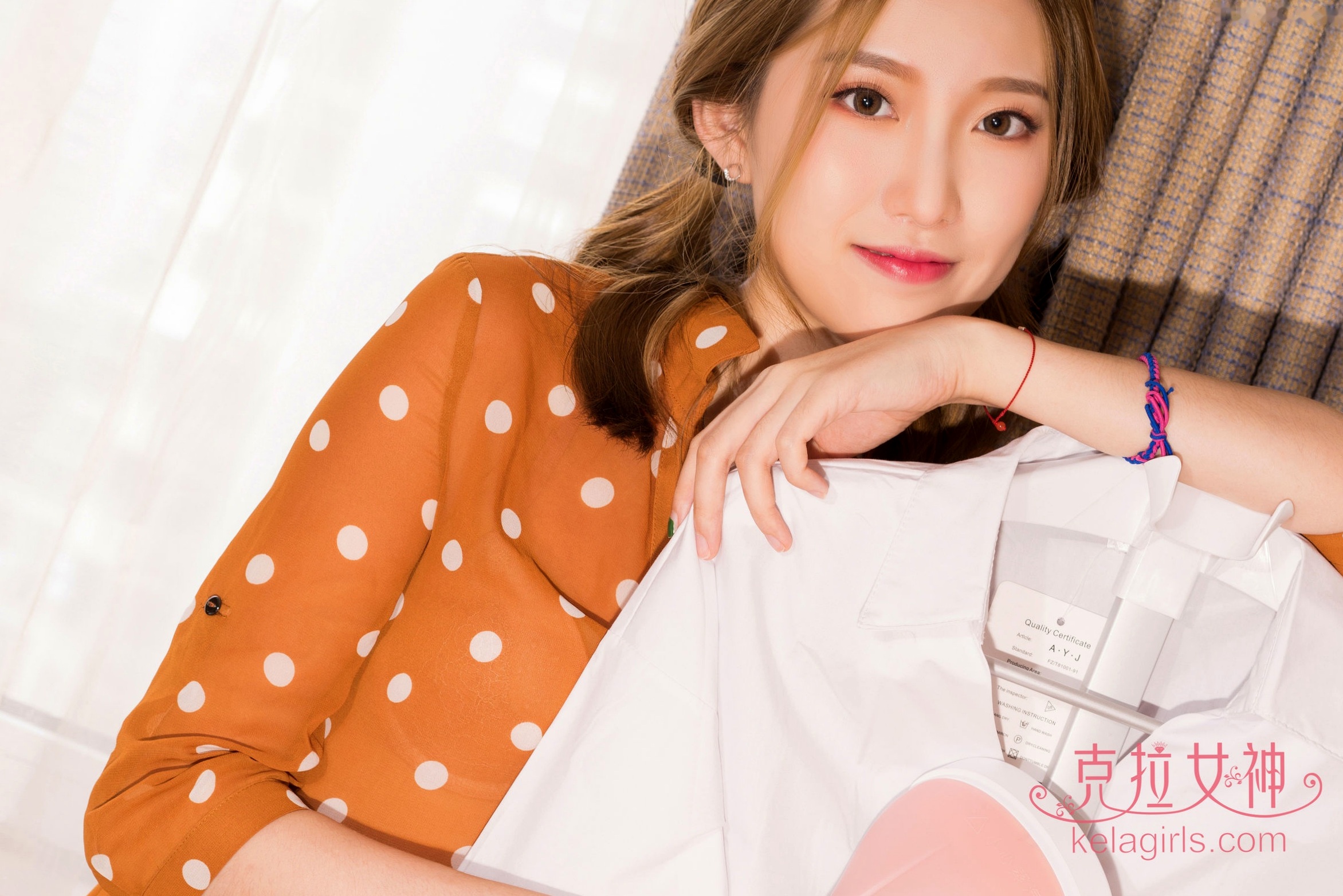 KelaGirls克拉女神-2018.09.15-芊芊-《柔媚娇俏》居家私房写真,性感内衣诱惑,生活照