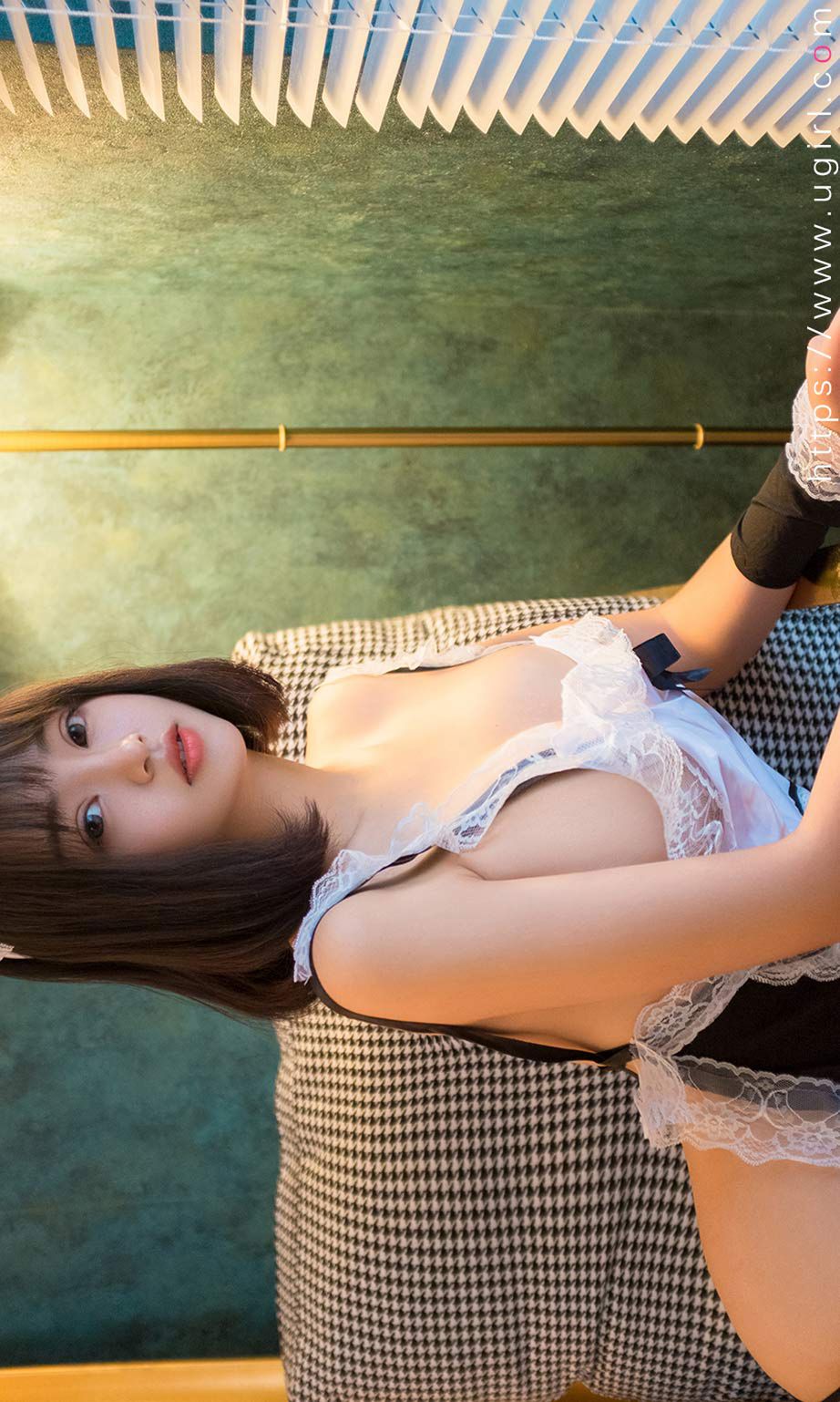 橘子的女仆装 清新的小女孩